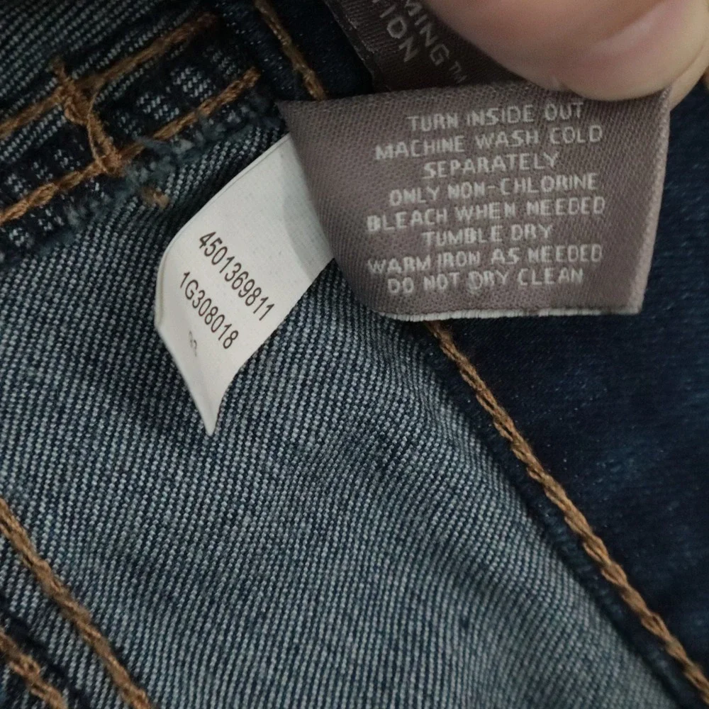 Chicos Sz 0 So Lifting So Slimming Jeans Womens Sz 4 (Sm) Dark Wash Straight Leg